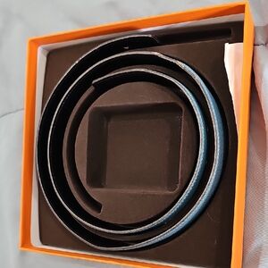 Hermès reversible leather strap